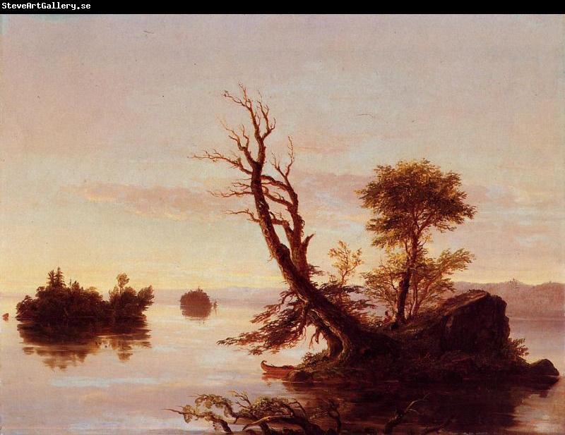 Thomas Cole American Lake Scene